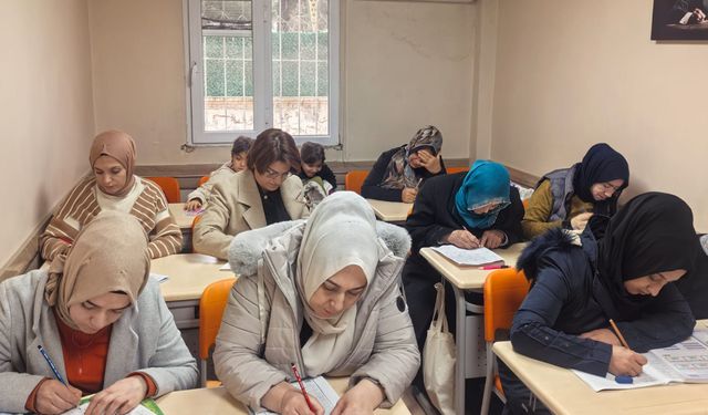 Batman'da kadınlara yönelik okuma yazma kursu