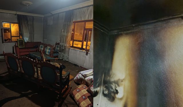 Van’da Ev Yangını Korkuttu: Alevler Güçlükle Söndürüldü