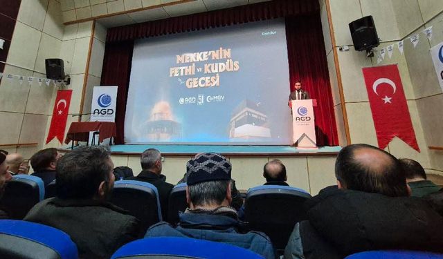 Bitlis’te AGD tarafından, Mekke'nin fethi programı düzenlendi