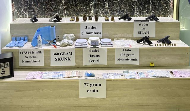 Bitlis’te narkotik operasyonu: 27 tutuklama