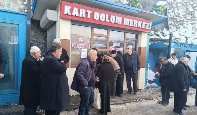 Bitlis’te yaşlı ve engeli vizelerine ilişkin kooperatiften açıklama