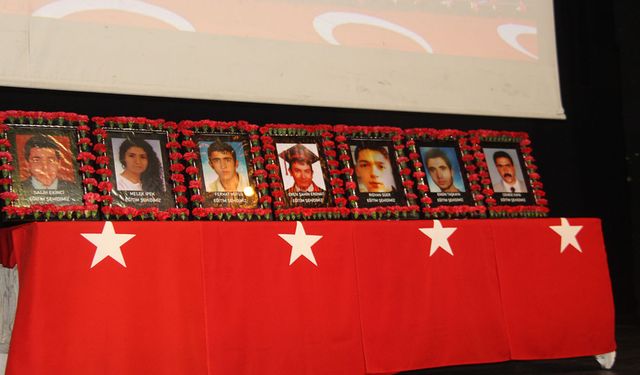 Diyarbakır’da PKK’nın Katlettiği Öğrenciler Unutulmadı
