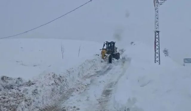 Bitlis’te kapalı köy yolları tek tek açılıyor: 14 yol için çalışmalar sürüyor