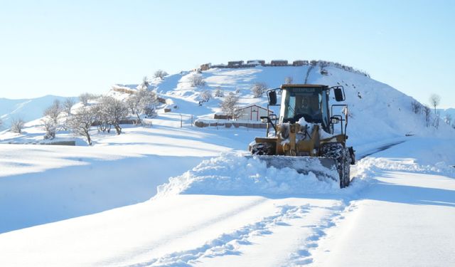 Komşu ilde 181 köy yolu ulaşıma kapandı