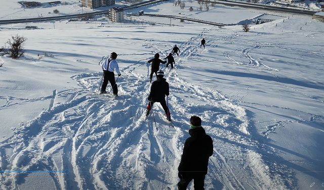 Bitlis’te tehlikeli adrenalin tutkusu böyle görüntülendi