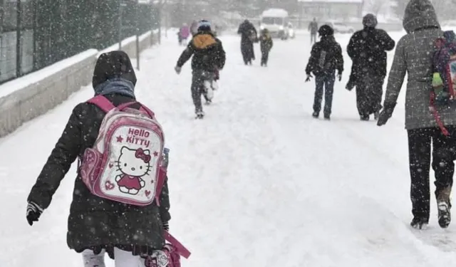 Diyarbakır’da eğitime kar engeli