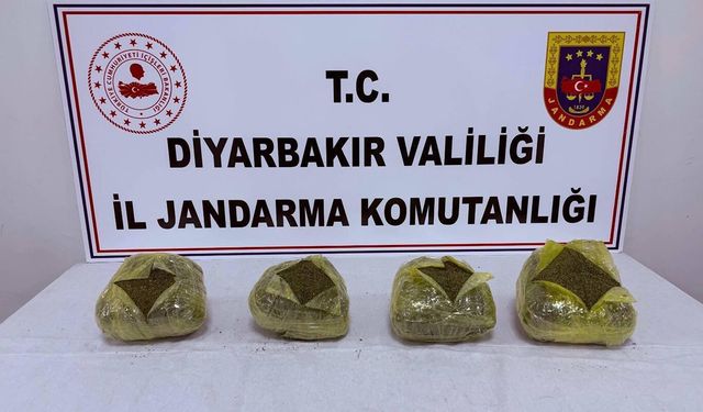 Diyarbakır’da Operasyon: 3 Kilogram Uyuşturucu Ele Geçirildi