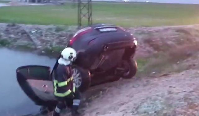 3 araç şarampole yuvarlandı: 1’i ağır 9 yaralı