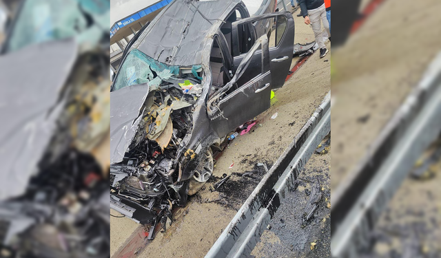 Diyarbakır-Bismil kara yolunda kaza: 2 Yaralı