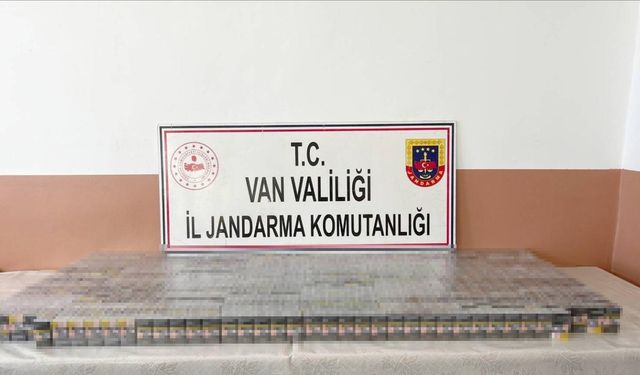 Van’da Jandarma Ekiplerince Silah ve Kaçak Sigara Ele Geçirildi