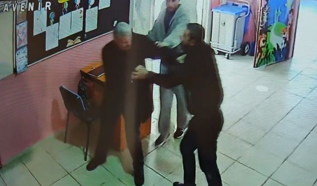 Bitlis'te okul müdürlerine saldırı görüntüleri ortaya çıktı