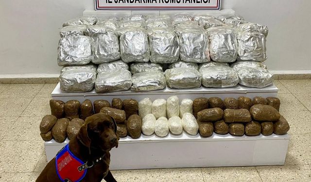 Van'da 78 kilo uyuşturucu ele geçirildi