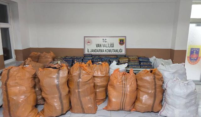 Van’da gümrük kaçağı malzeme ele geçirildi