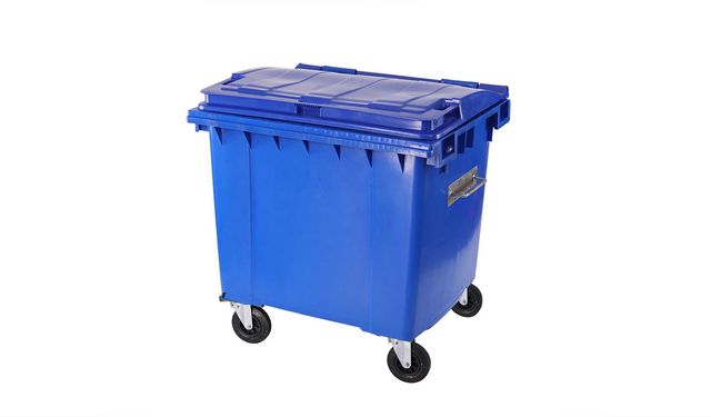 TATVAN'DA GALVANİZLİ, KAPAKLI, TEKERLEKLİ METAL ÇÖP KONTEYNERİ , DÖNER TEKER VE FRENLİ TEKER SATIN ALINACAKTIR