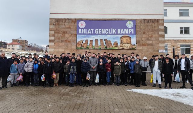 Bitlis’te 'Gençliğe Değer' Ara Dönem Kampına Yoğun İlgi