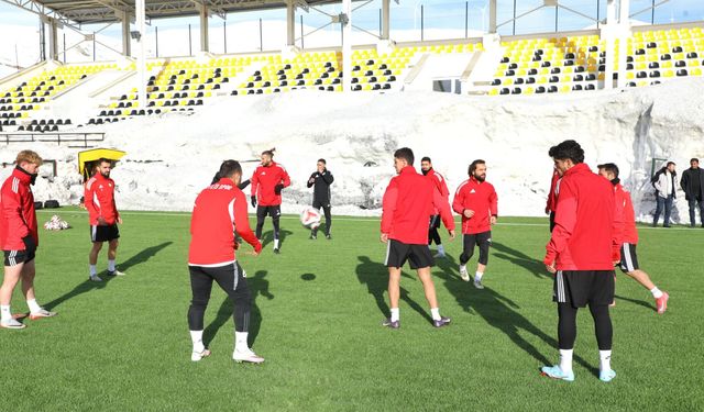 Bitlis Spor 1916, Serhat Ardan Spor karşılaşması öncesi hazırlık çalışmalarını sürdürüyor