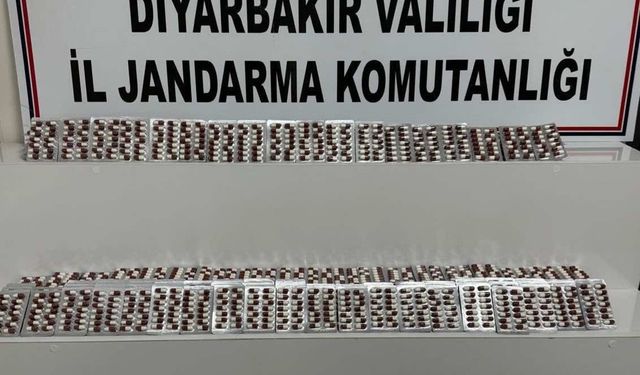 Diyarbakır’da 23 kilo esrar ele geçirildi