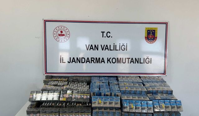 Van’da gümrük kaçağı malzeme ele geçirildi