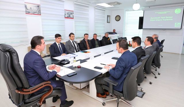 Bitlis'te “BEST Sanayi Sitesi” İstişare Toplantısı Gerçekleştirildi