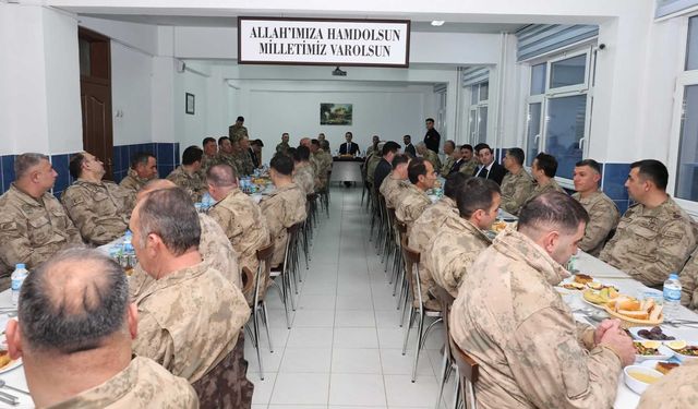 Bitlis’te Güvenlik Korucularıyla İftar Buluşması