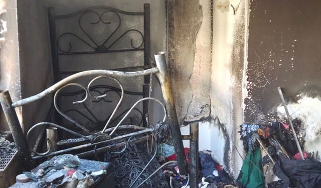 Batman'da apartman yangını paniğe neden oldu