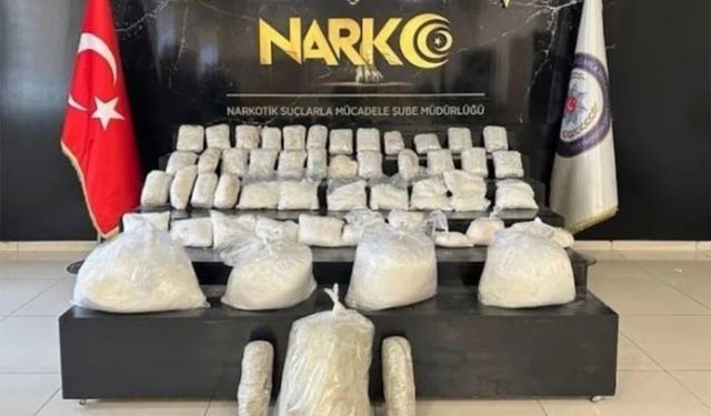 Van’da 90 kilo uyuşturucu ele geçirildi