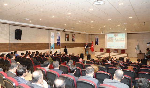 Bitlis Eren Üniversitesi’nde “Suriye Raporu” Konferansı Düzenlendi