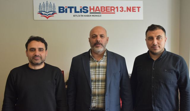 BİGACEM Başkanı Okay'dan Bitlis Haber’e Bayram Ziyareti