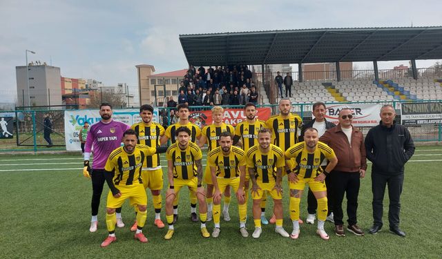 Bitlis Spor 1916 Kurtalan deplasmanında ilk yarıyı önde tamamladı