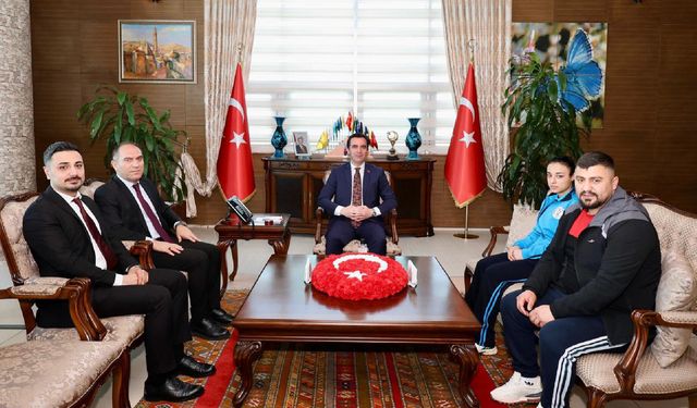 Türkiye Şampiyonudan Vali Karakaya’ya Ziyaret