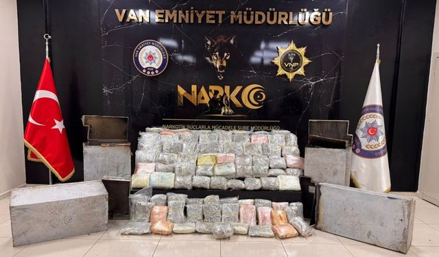 Van’da Tırda 68,5 Kilo Uyuşturucu Ele Geçirildi