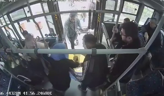 Siirt’te fenalaşan yolcu hastaneye ulaştırıldı