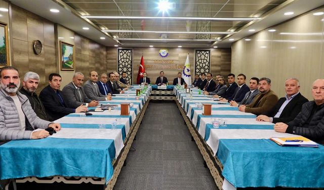 Bitlis’te sanayi ve ticaret toplantısı: Hedef güçlü yatırım ve üretim