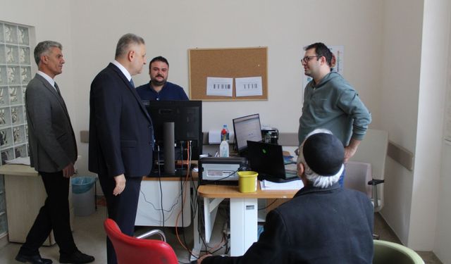 İl Sağlık Müdürü Ergene’den Bitlis Tatvan Devlet Hastanesi’ne Ziyaret