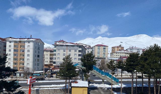 Bitlis'te kar yağışlarının ardından güneş yüzünü gösterdi