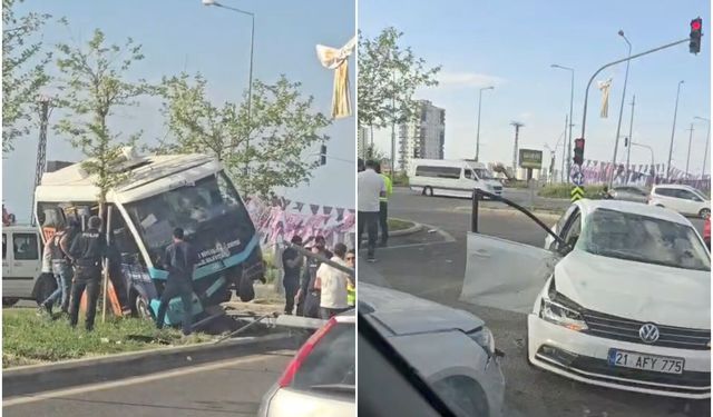 Diyarbakır’da Kaza: 5 Yaralı