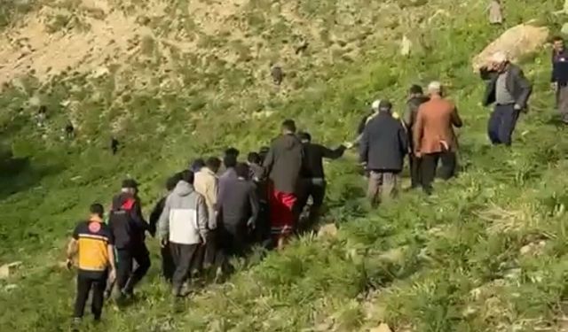 Pancar toplarken kayalıklardan düşen kadın hayatını kaybetti