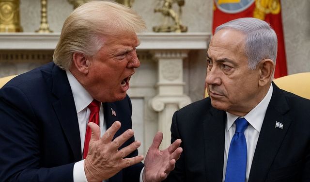 Trump'tan Netanyahu'ya sert çıkış: Dünya israilden nefret ediyor ve sen delirmişsin