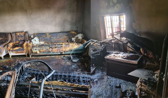 Bitlis'te Ev Yangını: 63 Yaşındaki Kadın Ağır Yaralandı