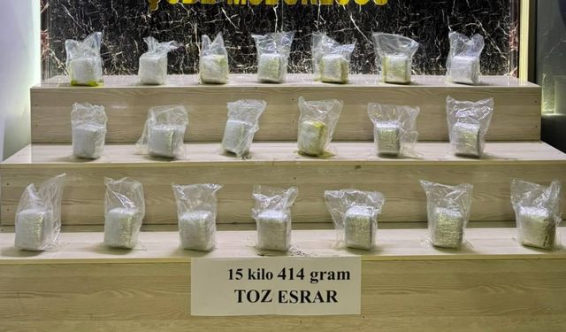 Bitlis’te yakıt deposuna zulalanmış 15 kilo uyuşturucu ele geçirildi: 3 tutuklama