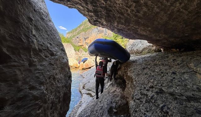 Sarım Çayı'nda kaybolan Vedat'ı arama çalışmaları 13'üncü gününde
