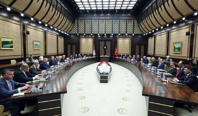 Cumhurbaşkanı Erdoğan, Trump ile heyetler arası görüşmeye başkanlık etti