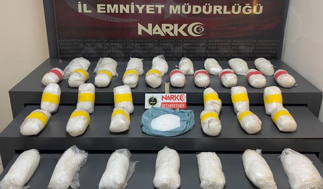 Batman'da 19 Kilo Metamfetamin Ele Geçirildi: Bir Tutuklama