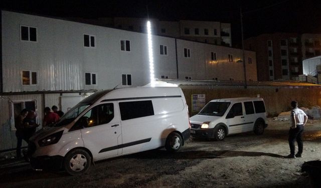 Genç işçi şantiyede ölü bulundu