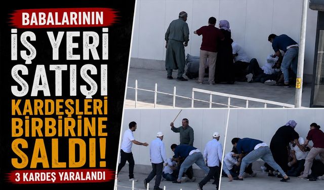 Miras Kavgası Kanlı Bitti! Kardeşler Birbirine Girdi: 3 Kardeş Yaralandı