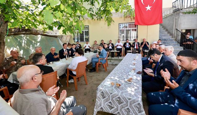 Vali Karakaya'dan Şehit Aileleri ve Gazilere 15 Temmuz Ziyareti
