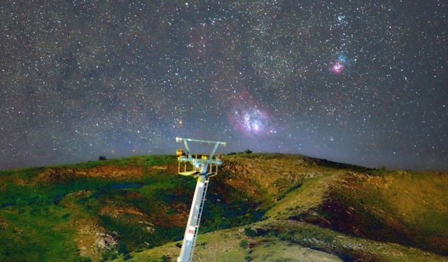 Derin Uzayın İki Devi Bitlis Semalarında Aynı Karede Görüntülendi