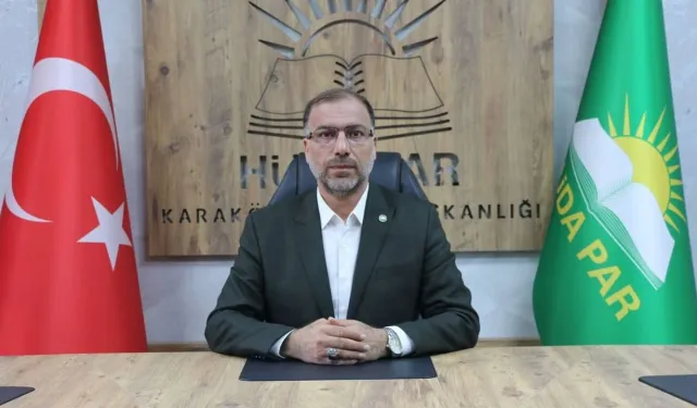 HÜDA PAR İl Başkanı: Tefecilik ne yazık ki şehrimizde ciddi bir toplumsal yara haline geldi