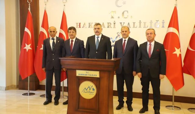 İçişleri Bakanı Çiftçi Hakkari'de
