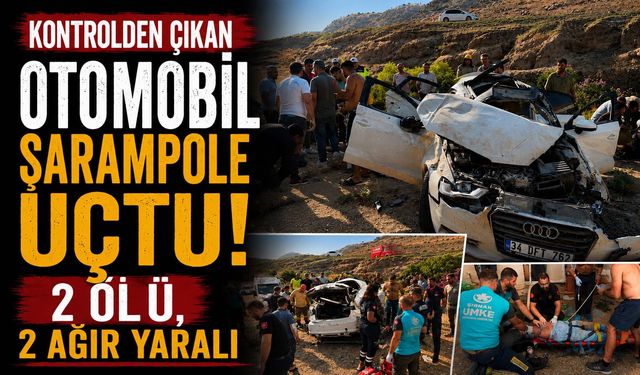 Kontrolden Çıkan Otomobil Şarampole Uçtu: 2 Ölü, 2 Ağır Yaralı